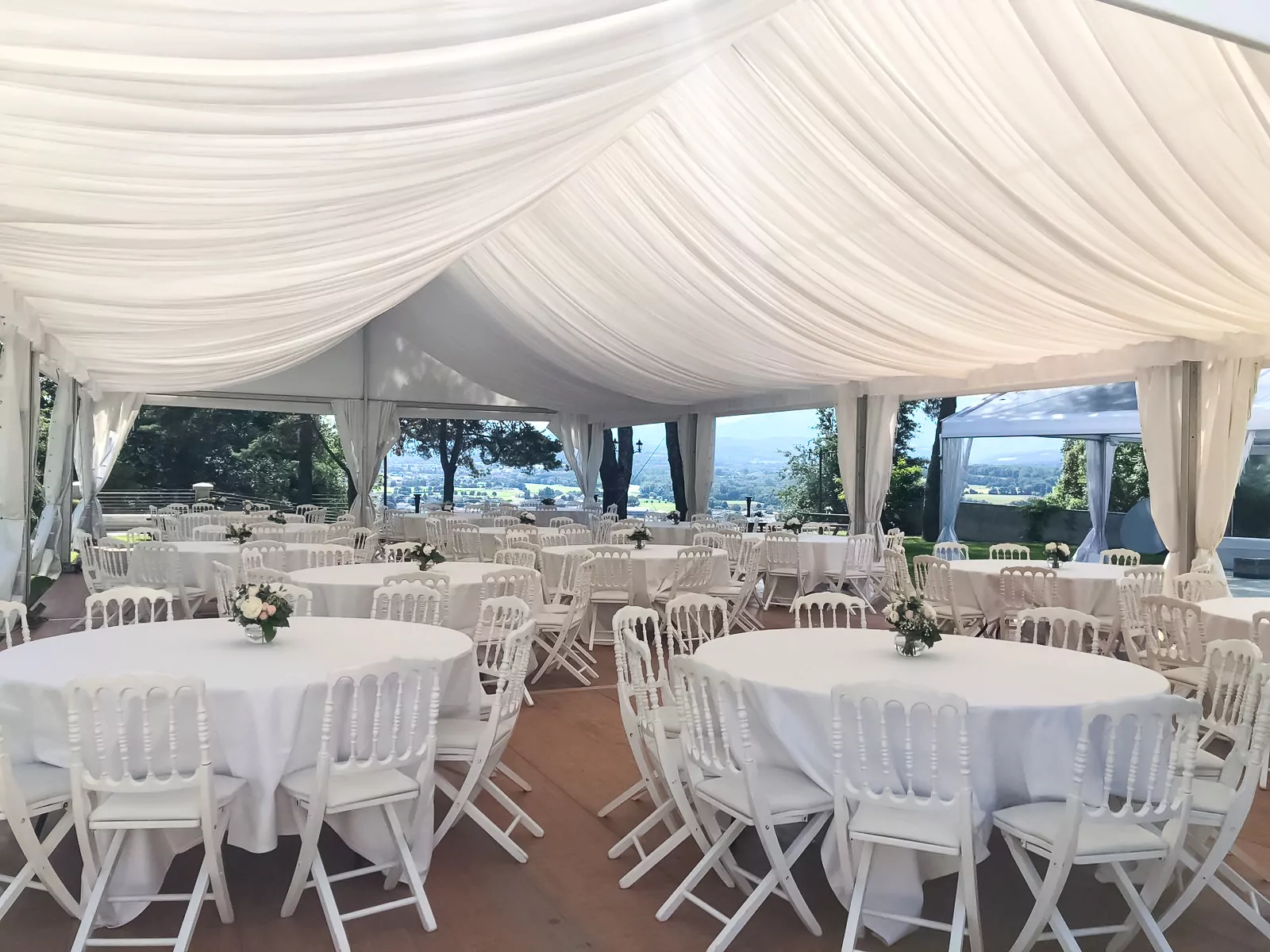 Réception sous chapiteau